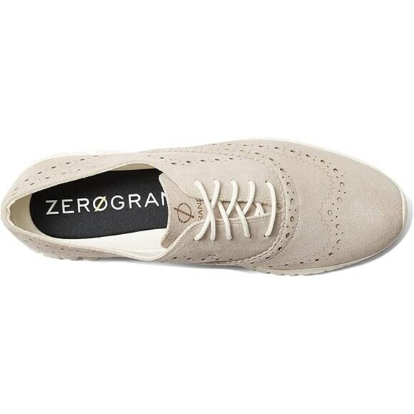 Cole Haan Zerogrand W27409 Oxford Women\'s US 5 Gray Wingtip Dress Shoes ZPO1883 main image 6